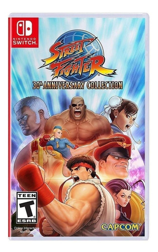 Street Fighter 30th Anniversary Collection  Standard Edition Capcom Nintendo Switch Físico