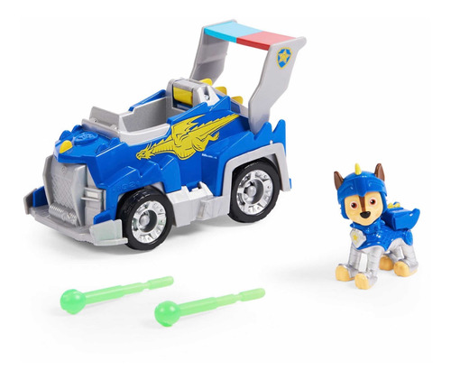 Paw Patrol Knights Chase Figura Y Vehículo