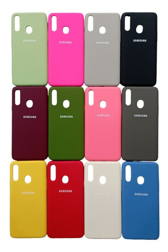 Silicone Case Unicolor Samsung A20s