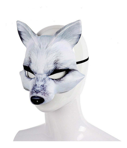 Juego De 3 Máscaras De Simulación De Tigre Y Lobo De Hallowe