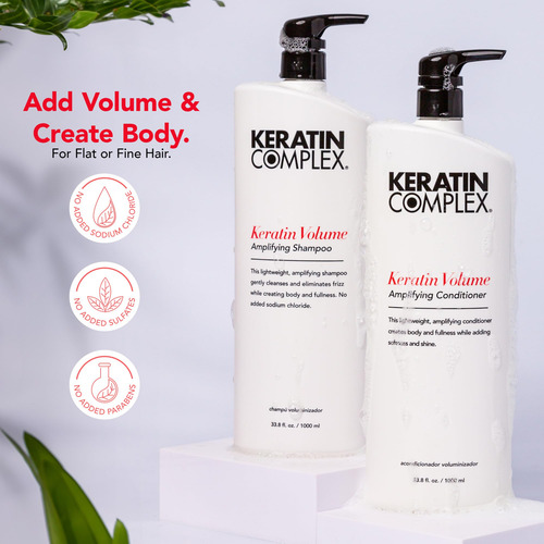 Shampoo E Condicionador Duo Keratin Complex Keratin Volume