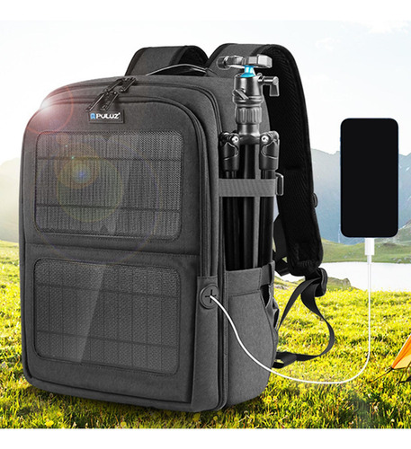 Mochila Para Cámara Con Asa Cómoda, Bolsa Para Cámara