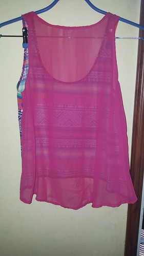 Top Gasa Y Modal - Combinado | Remera | Musculosa