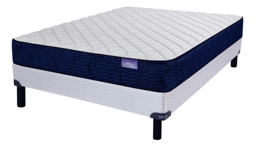 Cama Sommier Delta 2plazasymedia Pillow (palermo Plantabaja) Blanca Delta (Usado)