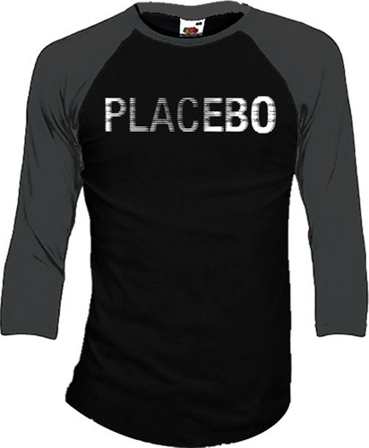 Placebo Playeras Manga 3/4 Para Hombre Y Mujer C4