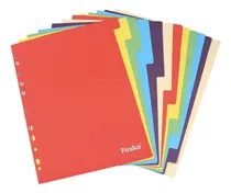 Comprar Separadores De Carpeta Con 12 Divisiones De Cartulina X2