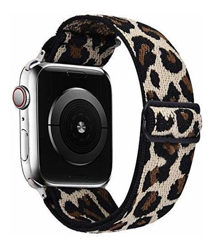 Banda Estirada Compatible Con Apple Watch 38 Mm 40 Mm 4...