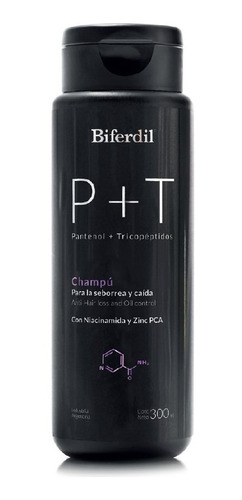 Shampoo Tratamiento Biferdil  P + T Para La Seborrea