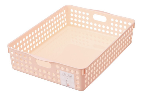 Imagen 2 de 4 de Canasto Organizador Multiuso A4 Color Pastel Grande