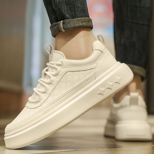 Zapatos Tenis Hombre Tenis De Caballero Tenis Blancos Cómodo