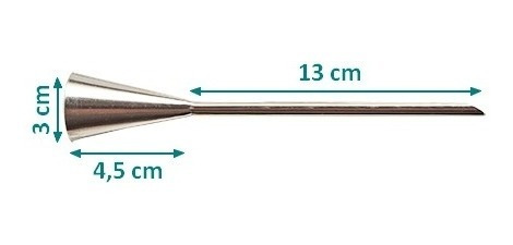 Imagen 2 de 6 de Boquilla De Relleno Grande 13cm Parpen