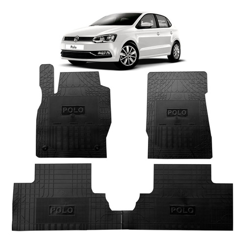 Tapete Interno Reforçado Vw Novo Polo 2018/...