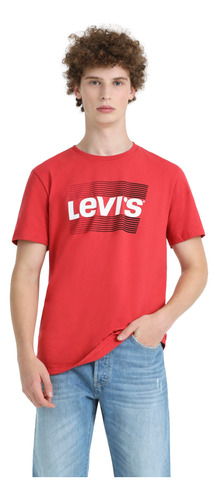 Polo Hombre Gráfica Logo Sportwear Rojo Levis 56195-0798
