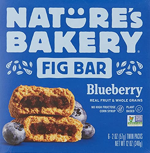 Bares Panadería Blueberry Fig De La Naturaleza, 2 Oz, 6 Ct.