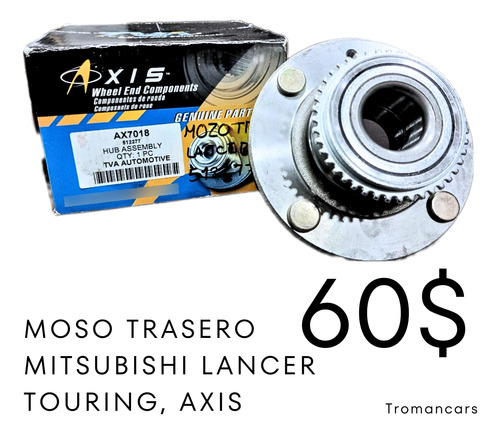 Moso Trasero Mitsubishi Lancer Touring, Axis