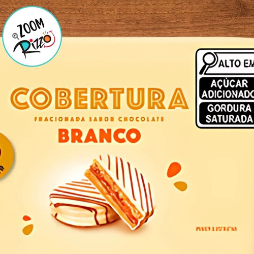 Cobertura Em Barra Fracionada Chocolate Branco - Top - 500g