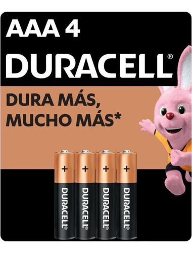 10 Pack Pilas Triple A Duracell 1.5v 40. P (Usado)