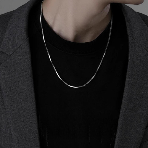Collar De Cadena De Serpiente, Gargantilla, Cadena De 45cm