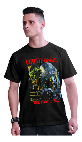 Camiseta Banda Cirith Ungol - One Foot In Hell