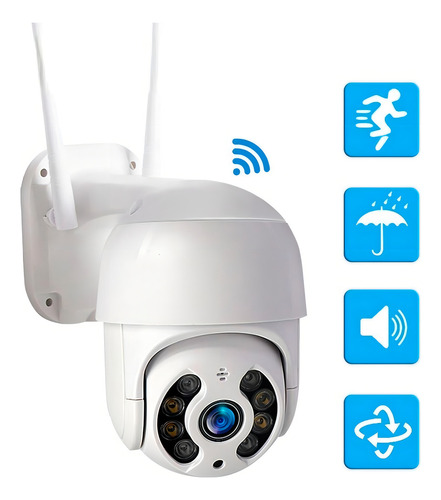Câmera Ip Wi-fi Com Rastreamento - Áudio Infravermelho