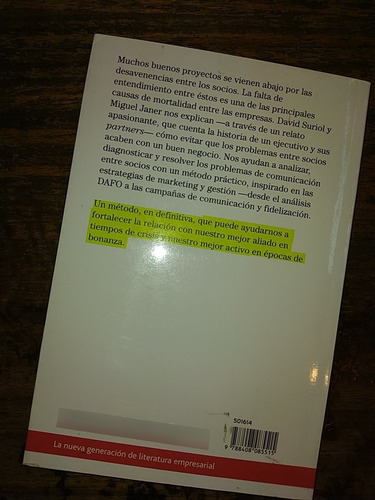 Ama A Tu Socio Como A Ti Mismo David Suriol Y Miguel Janer E (Reacondicionado)