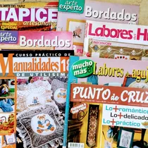 Comprar Revistas Punto Cruz, Bordado, Manualidades Lote X 7