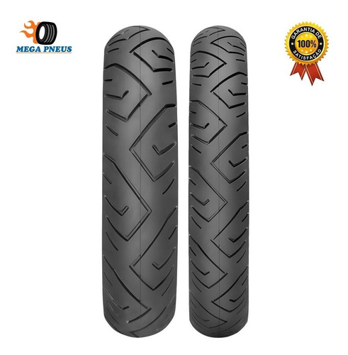 Par Pneu 110/70-17 E 140/70-17 Fazer 250, Kawasaki Ninja 250