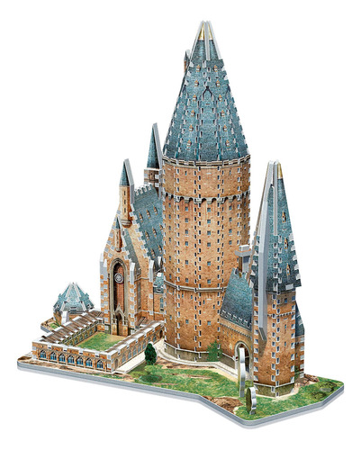 Puzzle 3D Wrebbit Hogwarts Great Hall W3D-2014 de 850 piezas