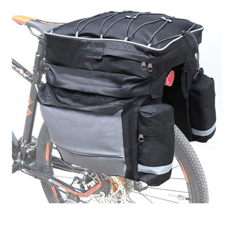 Alforjas Mochila Lateral Bicicleta Moto Impermeable Bolsillo