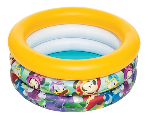 Piscina Infantil Inflável 38 Lts Mickey Bebe Praia Bestway
