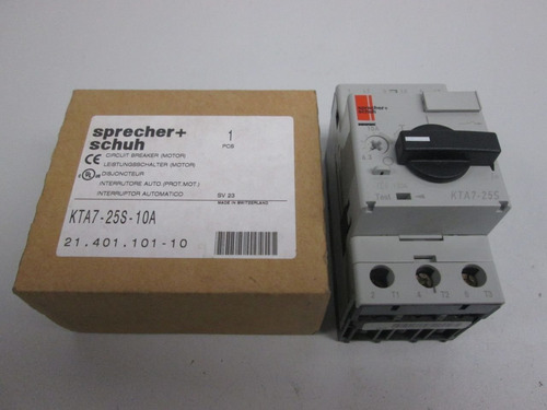 Nuevo Sprecher Schuh Kta Mp Motor Starter D