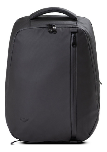 Mochila Impermeable Para Notebook Con Organizadores Color Negro Diseño de la tela Liso