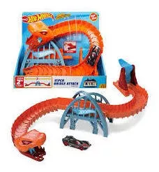 Pista Hot Wheels City Ponte de Cobra Mattel - Daluel - Daluel