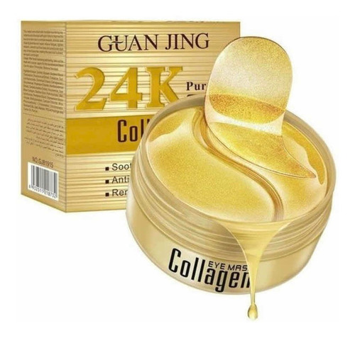 Parches Anti Ojeras Mascarilla Gold 24 K Colageno