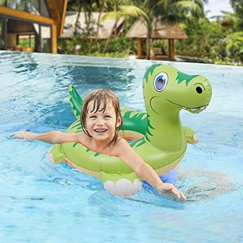 Paquete De 1 Inflable Piscina Kataka / Green-tyrannosaurus