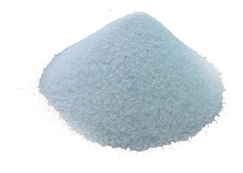 1 Kg - Grao  De Quartzo - Malha 30 Dioxido De Silicio Branco