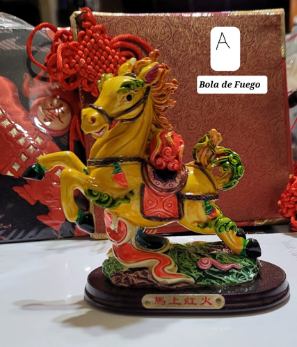 Caballos De La Abundancia Con Simbolos De Feng Shui   