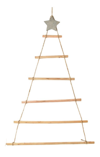 Escalera De Madera Con Forma De Árbol De Navidad, Para Colga