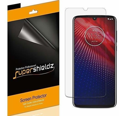 Paquete De 6 Supershieldz Para Motorola Moto Z4 Protector De