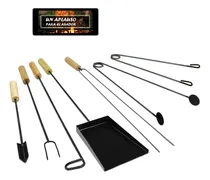 Comprar Set Parrilla Herramientas Asador Set X 8 Utensilios Asado
