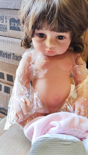 Bebé Muñeca Realista Reborn 100% Silicona 48cm 1499 Bestoys