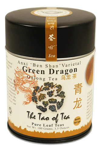 Té Verde Dragon Oolong, Hoja Suelta, La - g a $1240