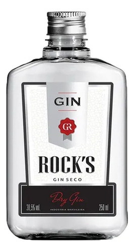 Gin Rock's Seco Dry Gin Pocket 200ml - Original