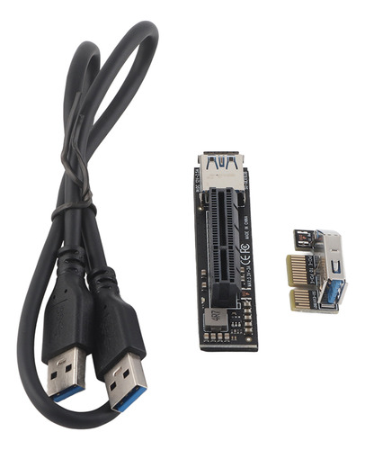 Cable De Extensión De Tarjeta Madre Pcie X1 Con Interfaz Pci