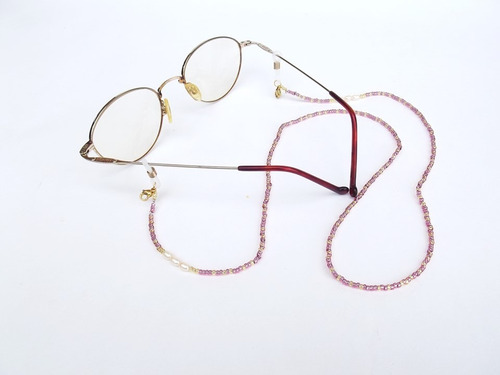 Imagen 3 de 4 de Cuelga Gafas Cuelga Tapabocas Cadena Accesorio Liviano