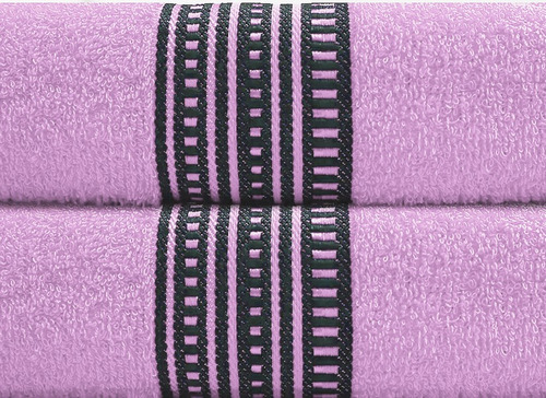 Toalla Baño Completo 100% Algodón 84x150cm, 510gr Color Lila Boston
