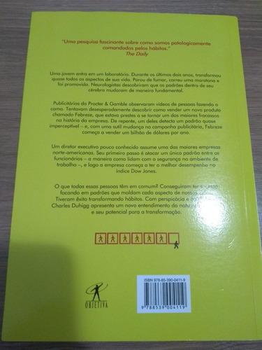 O Poder Do Hábito (português) Capa Comum