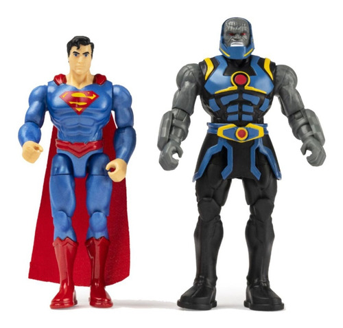 Superman Vs Darkseid Dc Universe Spin Master 10 Cm +3 Años