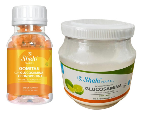 Gomitas Con Glucosamina Y Condroitina + Colágeno Shelo