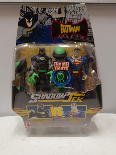 Batman Vs Superman Shadow Tek Mattel 2007 The Batman